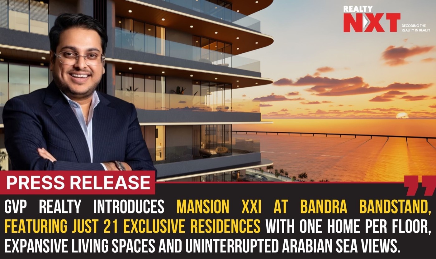 GVP Realty introduces MANSION XXI at Bandra Bandstand - RealtyNXT